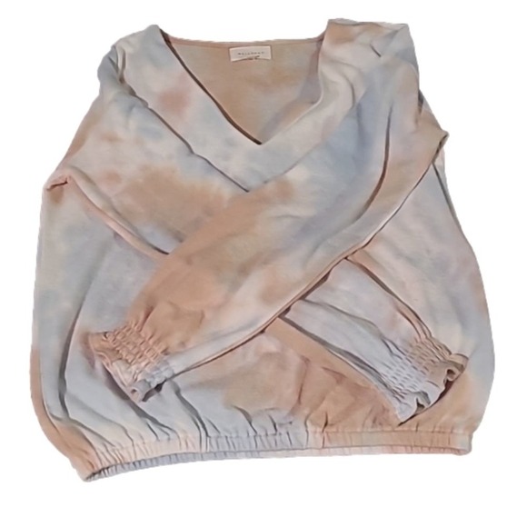 MELLODAY Sweaters - Melloday tie dye v-neck sweater‎